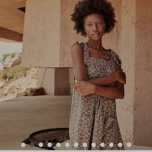 Doen Montana Dress. Liberty Fabric. Size L - Picture 6 of 9